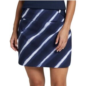 Lady Hagen 17" Tummy Control Pull-On Navy Golf Tennis Skort Size XS NWT